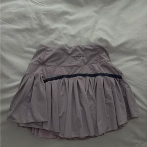 Goldhinge Women's Mini Pleated Skirt - Lavender